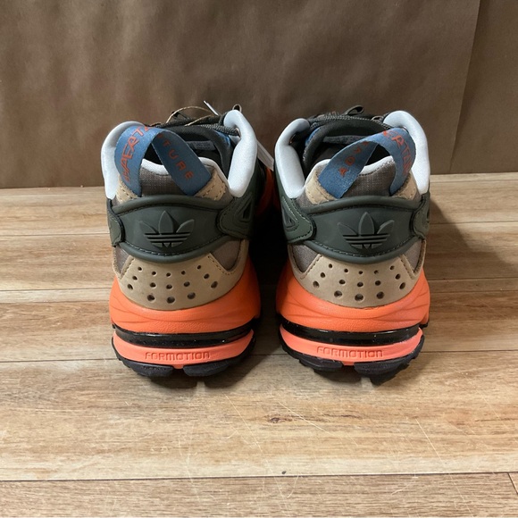 New! Women’s Adidas Hyperturf Adventure W 7 1/2 7.5 Green Orange Sneakers Hikers - Picture 5 of 12